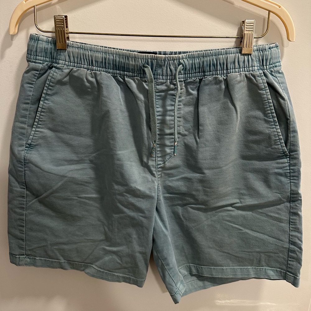 GAP Blue/Green Athletic Shorts with Elastic Waistband